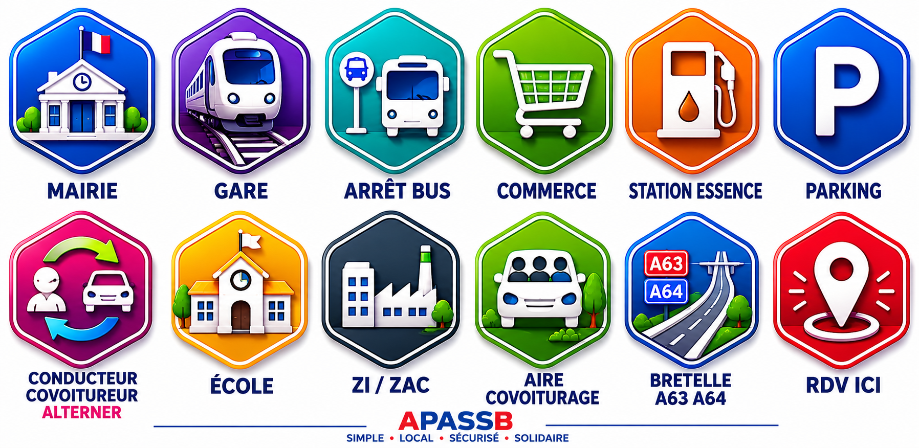 Logos APASSB